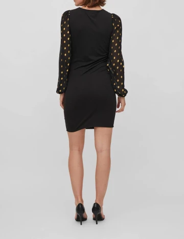 Rochie scurta Vila, negru, XS