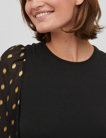Rochie scurta Vila, negru, XS