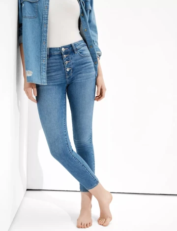 Blugi American Eagle, albastru