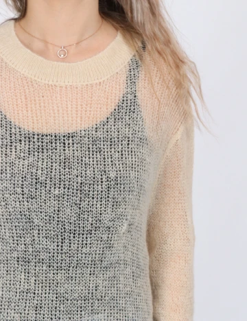 Bluza Only, crem