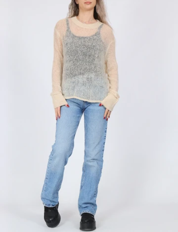 Bluza Only, crem