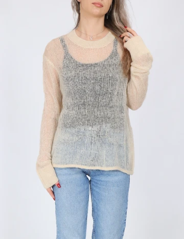 Bluza Only, crem