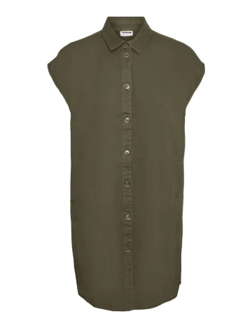 Rochie scurta Noisy May, kaki