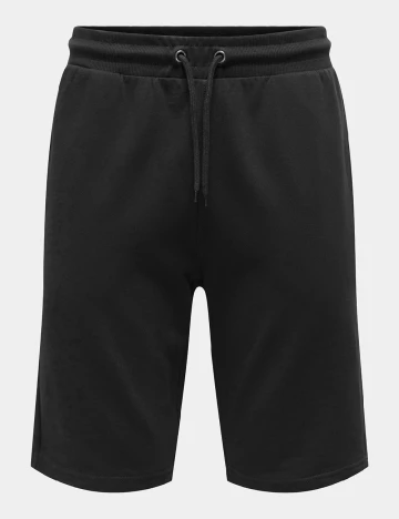 Pantaloni scurti Only, negru Negru