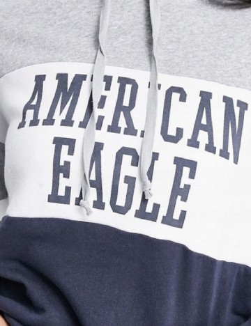 Hanorac OVERSIZE American Eagle, gri