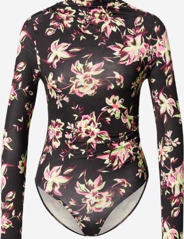 Body River Island, negru floral