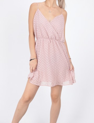 Rochie scurta SHEIN, roz, S