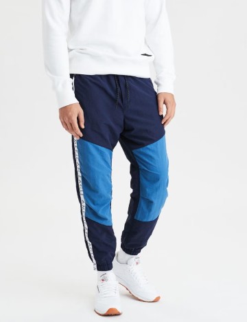 Pantaloni American Eagle, bleumarin