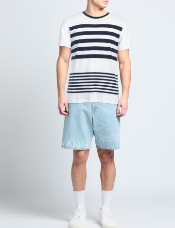 
						Tricou HACKETT, alb/bleumarin