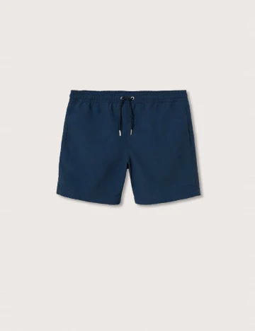 Short de baie Mango, bleumarin Albastru