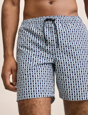 Short de baie Mango, albastru Albastru