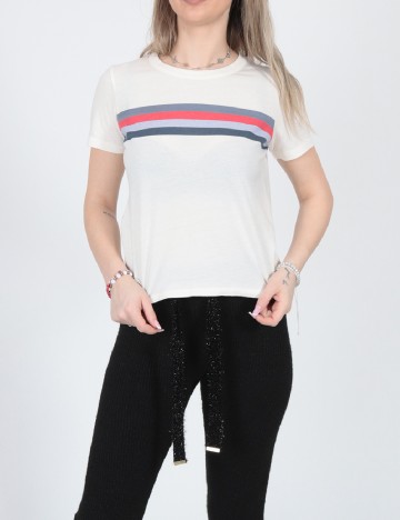 Tricou American Eagle, ecru