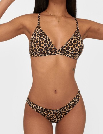 Sutien de baie Only, animal print