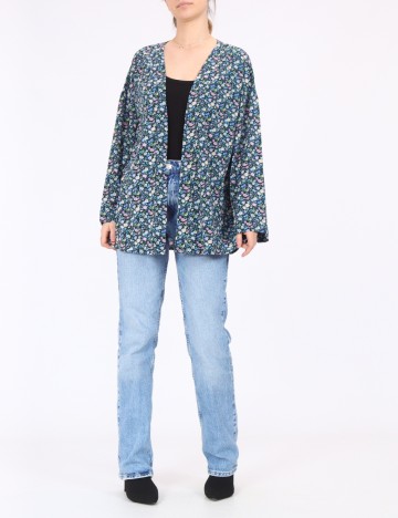 Blazer Only, floral, M