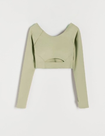 Top Reserved, verde, L