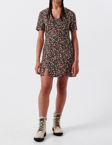 Rochie scurta CROPP, floral, XS