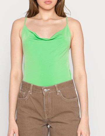 Top Vero Moda, verde, M