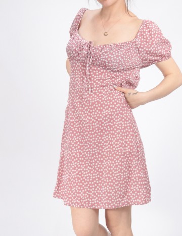 Rochie Scurta SHEIN, roz pudra, S