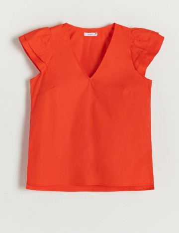 Bluza Reserved, portocaliu