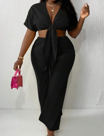 Compleu SHEIN CURVE, negru