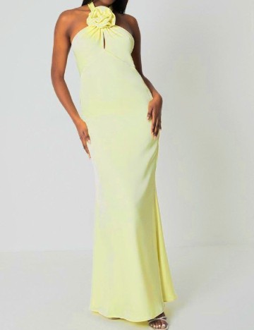 Rochie lunga Coast, galben