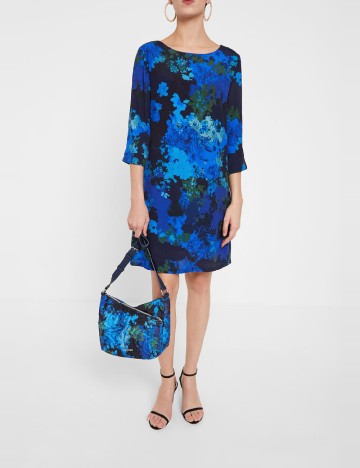 Rochie scurta Desigual, albastru