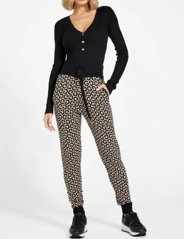 Pantaloni Guess, bej