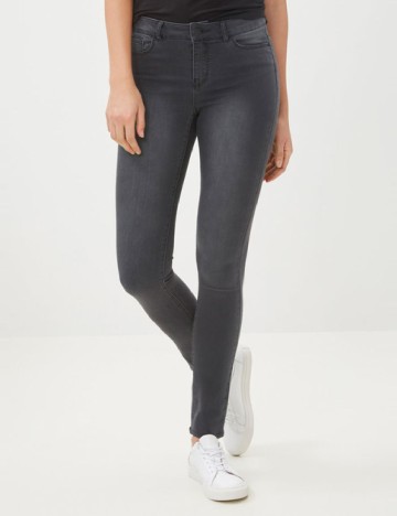 Blugi Vero Moda, gri inchis