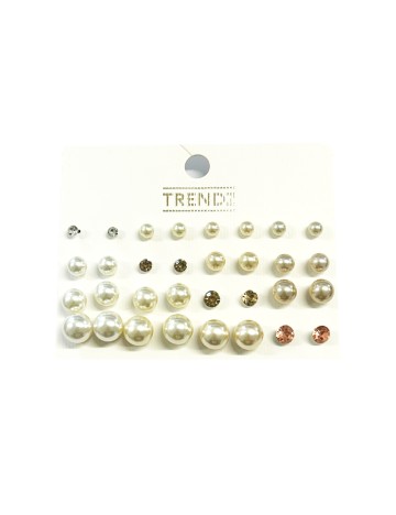 Set Cercei Trendz, mix culori