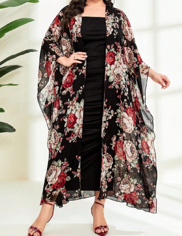 Compleu SHEIN CURVE, negru