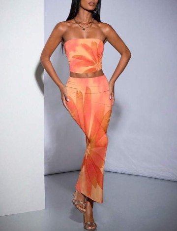 Compleu SHEIN, portocaliu