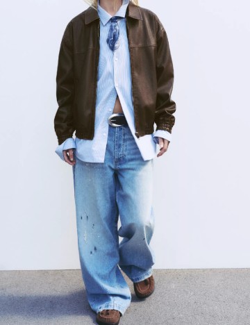 Jacheta Pull&Bear, maro