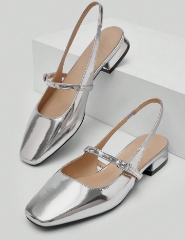 Pantofi Cuccoo, argintiu