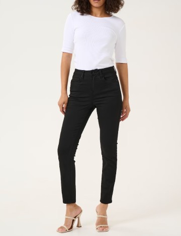 Blugi Kaffe Curve, negru