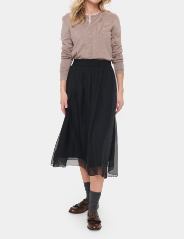 Fusta Saint Tropez, negru