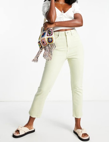 Blugi Miss Selfridge, verde