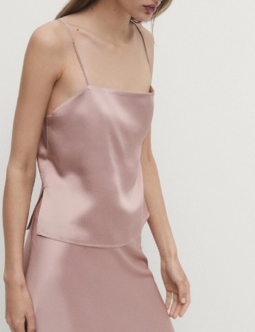 Top Massimo Dutti, roz