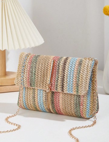 Geanta SHEIN, mix culori