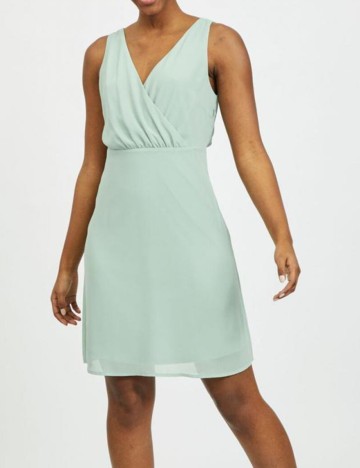 Rochie Vila, verde opalin, 40