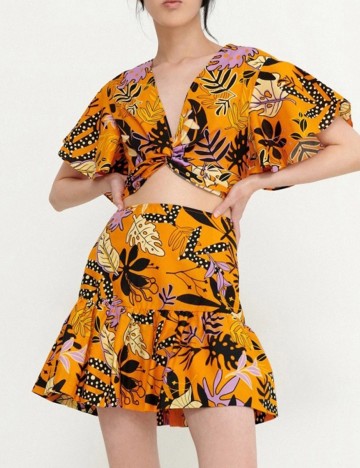 Top House Brand, portocaliu, M