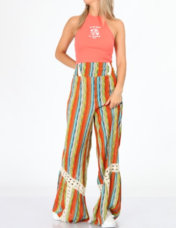 Pantaloni Savage Culture, mix culori, S