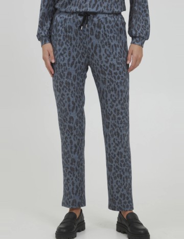 Pantaloni Fransa, albastru