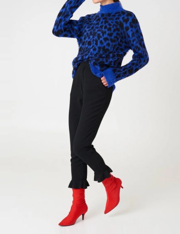 Pantaloni NA-KD, negru