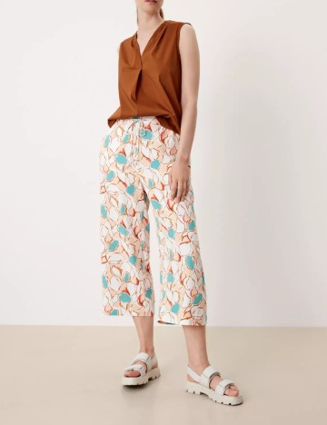 Pantaloni s.Oliver, crem