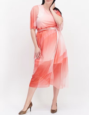 Rochie medie River Island, roz