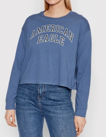 Bluza American Eagle, albastru