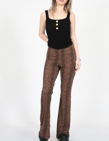 Pantaloni River Island, maro