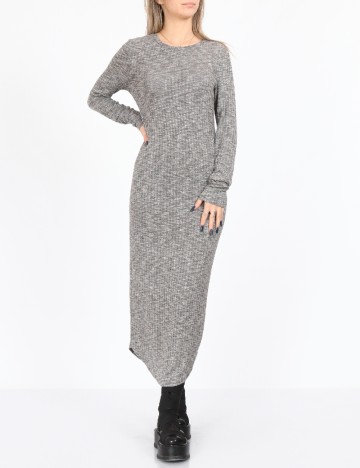 Rochie medie Jacqueline de Yong, gri