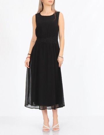 Rochie medie Vero Moda, negru