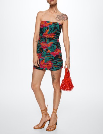 Rochie scurta Mango, mix culori